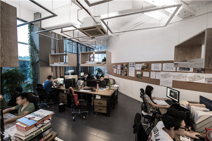 空间印象投资管理部办公室设计-空间印象